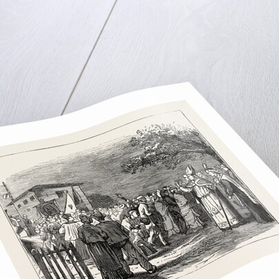On the Way to Paray-Le-Monial, France: Arrival at Paray by Anonymous
