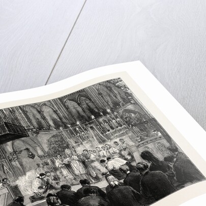 The English Pilgrimage to Paray-Le-Monial,France: The Benediction at the Pro-Cathedral, South Kensington by Anonymous