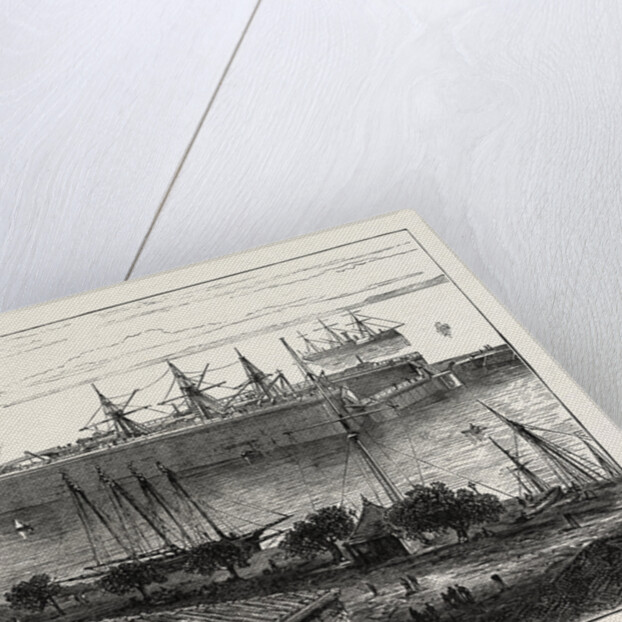 Floating Dock, Bermuda by Anonymous