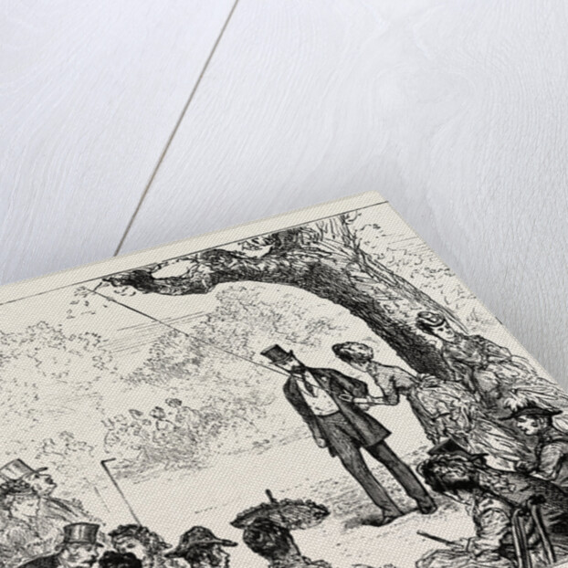 Inauguration of the Holyhead Breakwater and Harbour of Refuge by H.R.H. The Prince of Wales: Game of the Ring, Wales by Anonymous