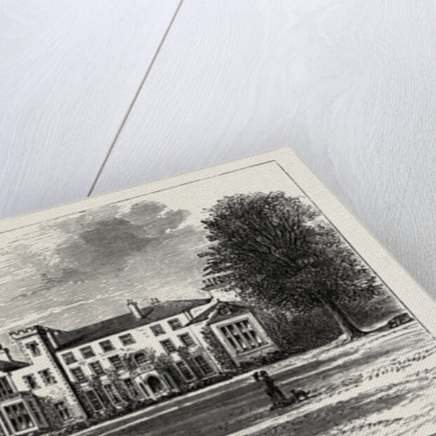 Inauguration of the Holyhead Breakwater and Harbour of Refuge by H.R.H. The Prince of Wales: Penrhos, Garden Front, Wales by Anonymous