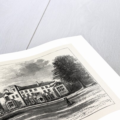 Inauguration of the Holyhead Breakwater and Harbour of Refuge by H.R.H. The Prince of Wales: Penrhos, Garden Front, Wales by Anonymous