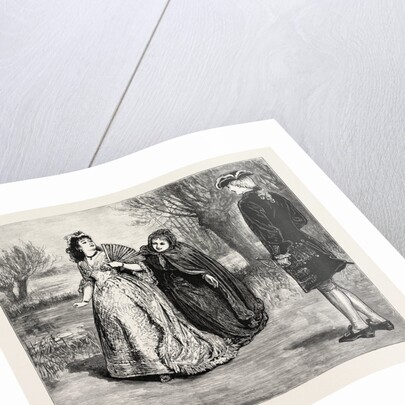 Scene from the Wandering Heir at the Queen's Theatre: Philippa Whatever I Am I Don't Care to Be Stared at Like a Wild Animal. Act IV by Anonymous