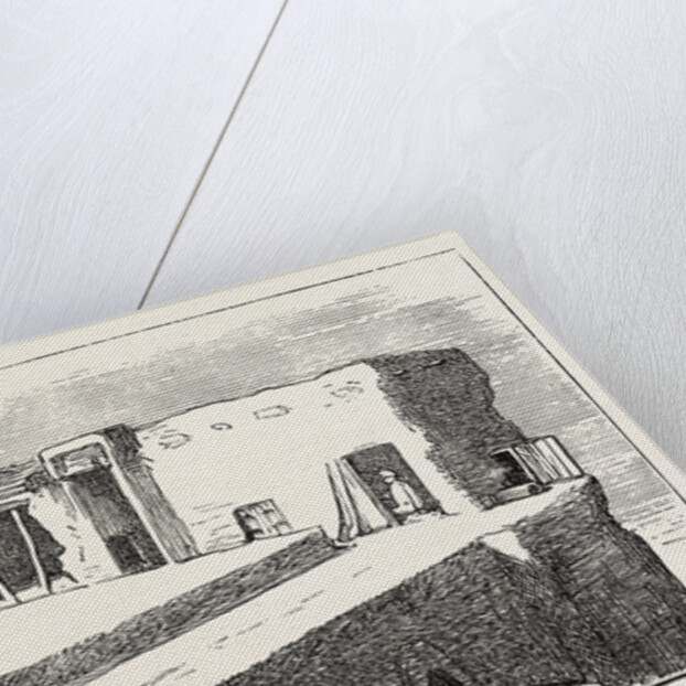 The Russian Expedition to Khiva: Sentinel on the Walls of the Fortress Chasar Asp. by Anonymous