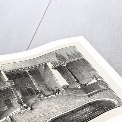 The Russian Expedition to Khiva: Pavilion Occupied by the Grand Duke Nicholas in the Khan's Gardens by Anonymous