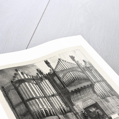 Presentation of the Freedom of the City to Sir Albert D. Sassoon, K.S.I.: Organ Presented by Sir A.D. Sassoon to the Town Hall, Bombay, India by Anonymous