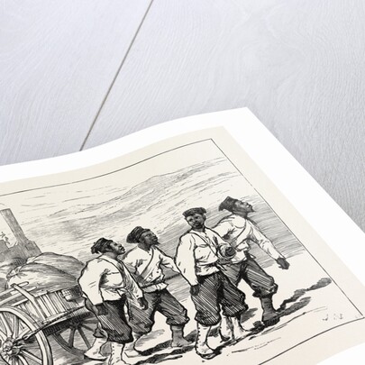 The Ashantee War: A Baggage Train, Anglo Ashanti War, Ghana by Anonymous