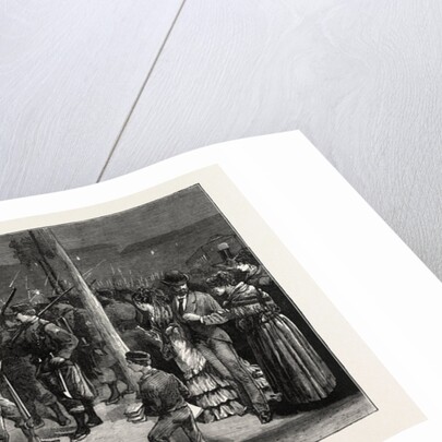 The Civil War in Spain: Soldiers Leaving Madrid for the North by Anonymous