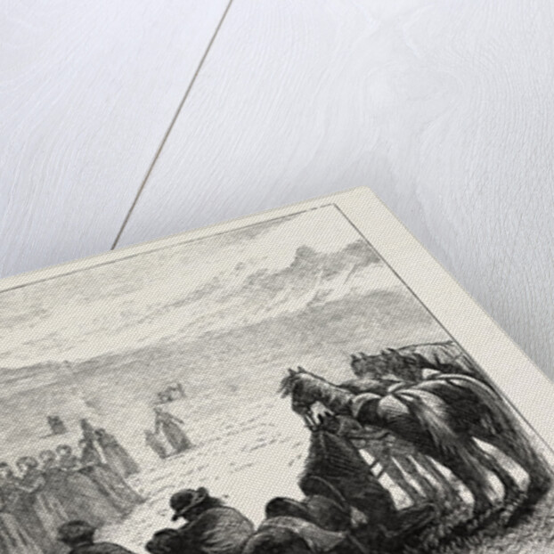 An Icelandic Wedding: The Wedding Procession, Iceland by Anonymous