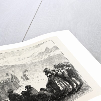 An Icelandic Wedding: The Wedding Procession, Iceland by Anonymous