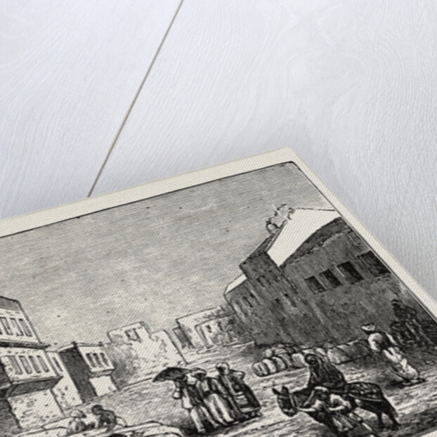Cotton Yard, Minet El Basel, Alexandria, Drawing Samples from Cotton Bags, Egypt by Anonymous