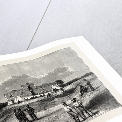 The West Coast of Africa: St. Paul De Loanda, Quarters of the Livingstone Congo Expedition by Anonymous