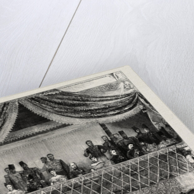 The State Performance at the Royal Italian Opera: The Royal Box by Anonymous