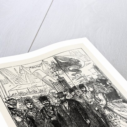 H.M. The Shah at Greenwich, London by Anonymous