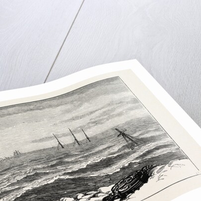 The Northfleet Disaster: View of the Northfleet from Dungeness; UK by Anonymous