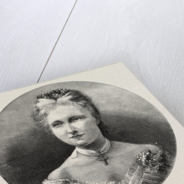 The Austrian Royal Marriage: The Princess Stephanie of Belgium Betrothed to the Archduke Rudolf, Austria by Anonymous