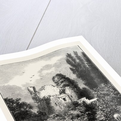 Remains of Ancient Castle, Hawarden Park, Wales by Anonymous