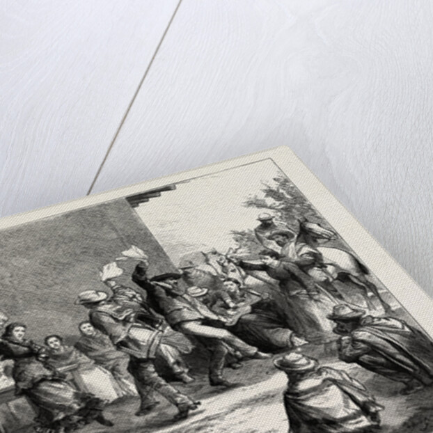 At a Chilian Rodeo: Dancing the Cueca, Chile by Anonymous