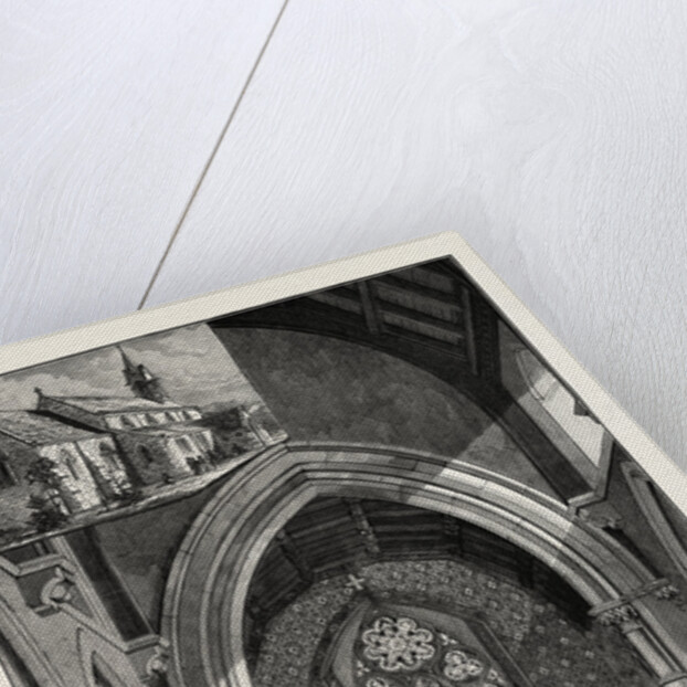 The Queen's Visit to Baden-Baden, Germany: Interior of the English Church by Anonymous