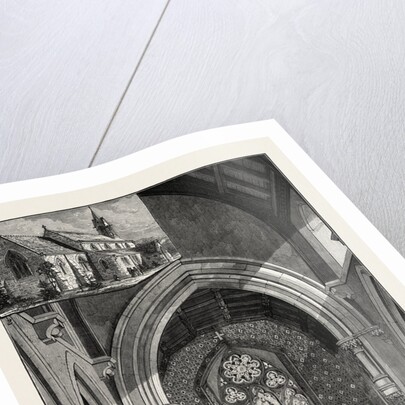 The Queen's Visit to Baden-Baden, Germany: Interior of the English Church by Anonymous