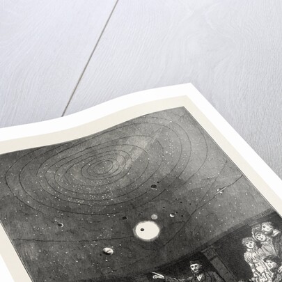 Interior of Signor Perini's New Planetarium by Anonymous