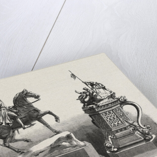 The Ascot Race Plate: The Royal Hunt Cup, the Ascot Cup, the Queen's Gold Vase, UK by Anonymous