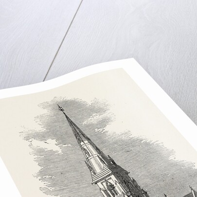 Church of St. Mary, in Course of Construction at Hornsey-Rise by Anonymous