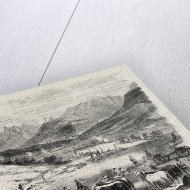 The Revolution in Sicily: First Bivouac at Sunrise, Near Villafrati, Italy by Anonymous