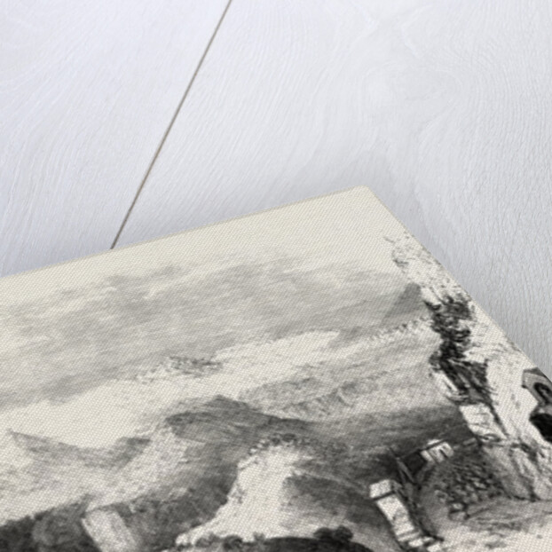 Garibaldi's March Through Calabria: View from Maida Toward Soveria, Italy by Anonymous