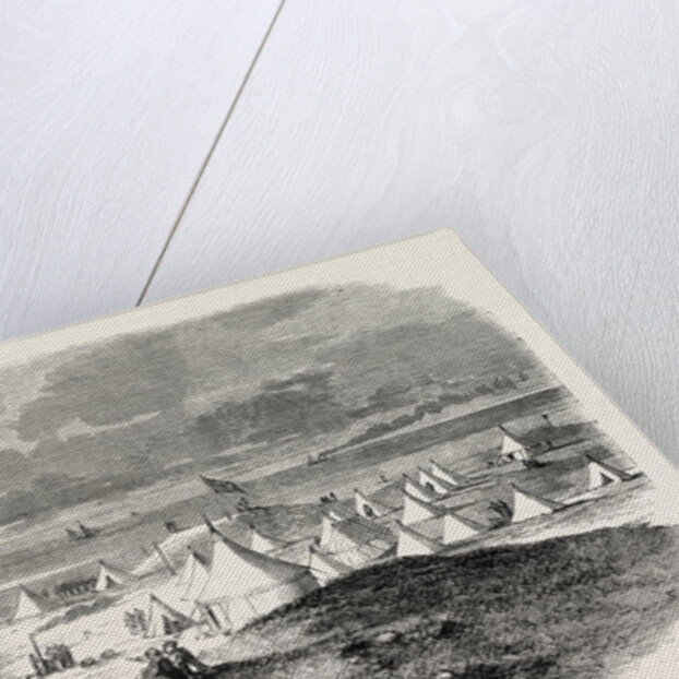 The Volunteer Camp, on Crosby Sands, Near Liverpool, UK by Anonymous