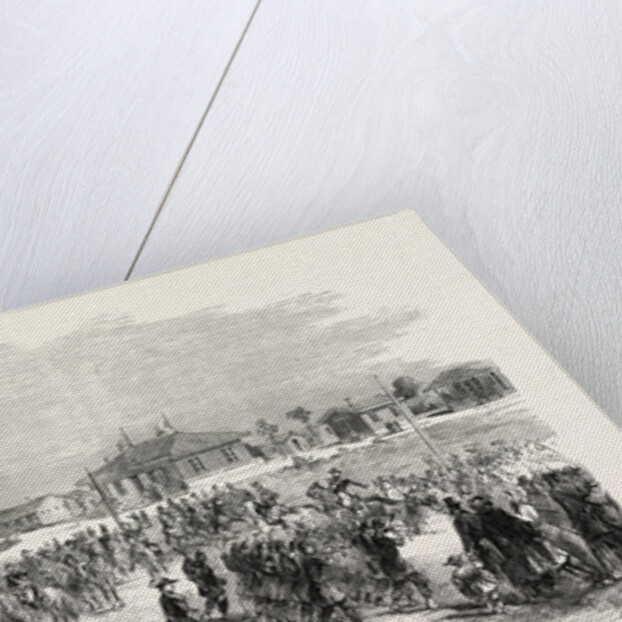Imperial Headquarters at the Camp at Chalons, Situated About a Mile from the Village of Grand-Mourmelon by Anonymous
