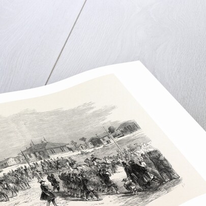 Imperial Headquarters at the Camp at Chalons, Situated About a Mile from the Village of Grand-Mourmelon by Anonymous