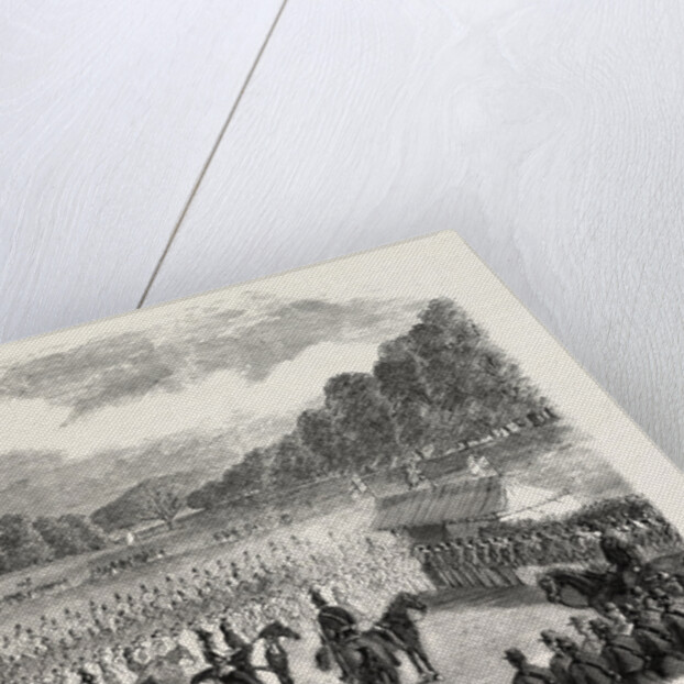 Review of Derbyshire Rifle Volunteers at Chatsworth Park, UK by Anonymous