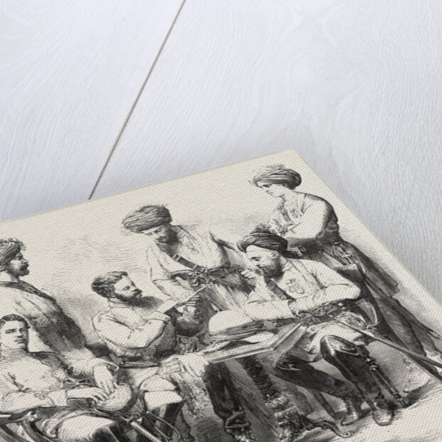 British and Native Officers of Fane's Horse Serving in China by Anonymous