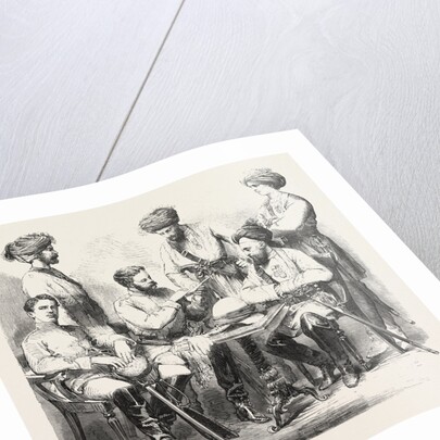 British and Native Officers of Fane's Horse Serving in China by Anonymous