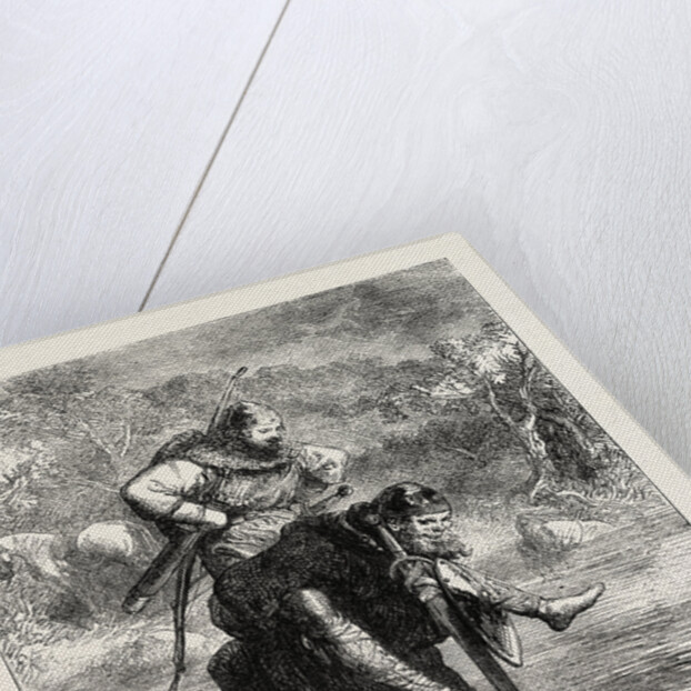 Robin Hood and the Curtal Friar, from the Boy's Book of Ballads by Anonymous