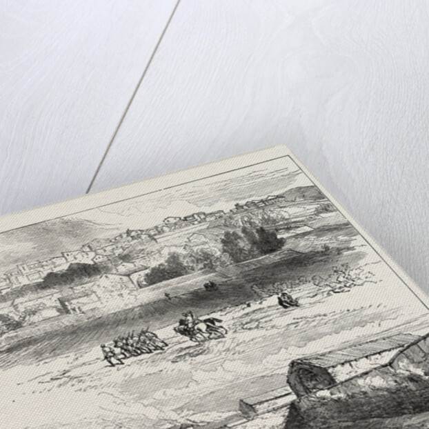 The War in Spain: Town of Puycerda by Anonymous