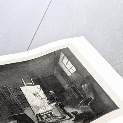 Sir Edwin Landseer's Studio. by Anonymous
