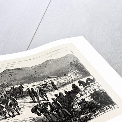 The Civil War in Spain: Serrano and His Staff at Montellano by Anonymous