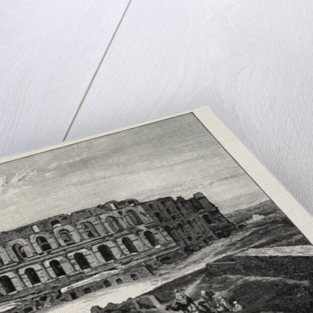 The Roman Coliseum of Thysdrus, at El Djem, Near Tunis by Anonymous