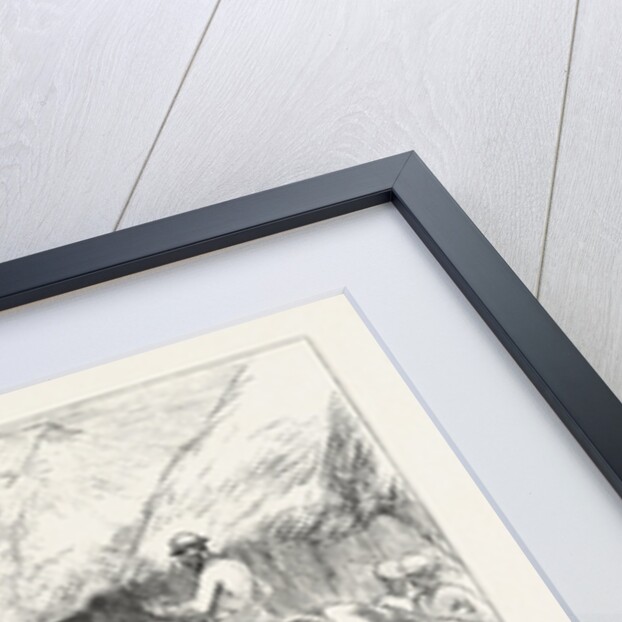 The Famine in Bengal: Loading Grain Carts Near Calcutta by Anonymous