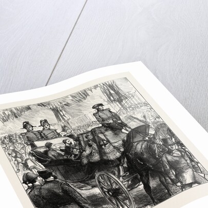 The Duke and Duchess of Edinburgh Opening the Chelsea Thames Embankment by Anonymous