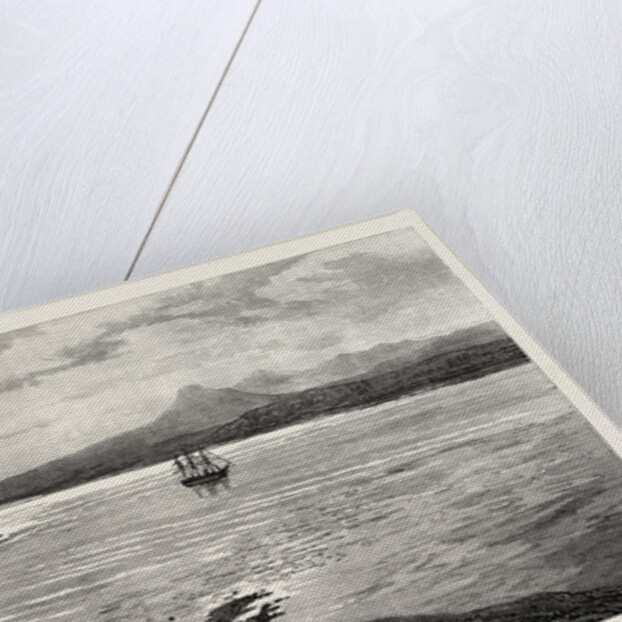 The Ocean Depth Exploring Voyage: H.M.S. Challenger at Anchor in Royal Sound, Kerguelen Land by Anonymous