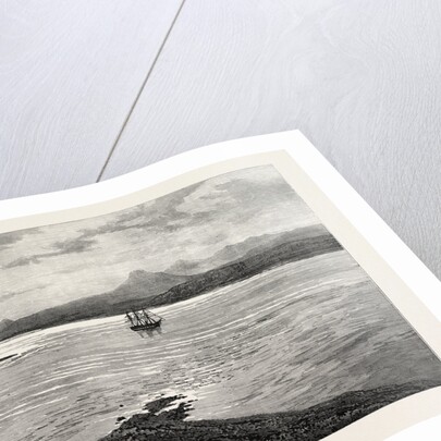 The Ocean Depth Exploring Voyage: H.M.S. Challenger at Anchor in Royal Sound, Kerguelen Land by Anonymous