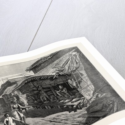 Native Shop in Bazaar Street, Calcutta by Anonymous