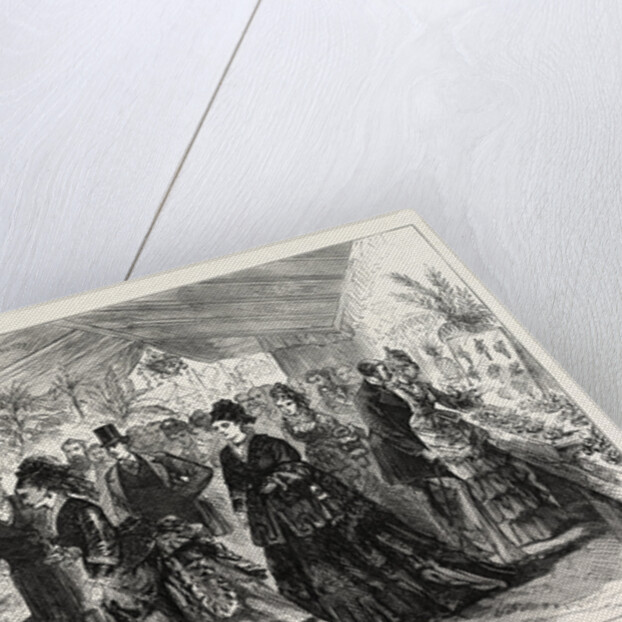 Princess Louise at the Flower Show in the People's Garden, Willesden by Anonymous