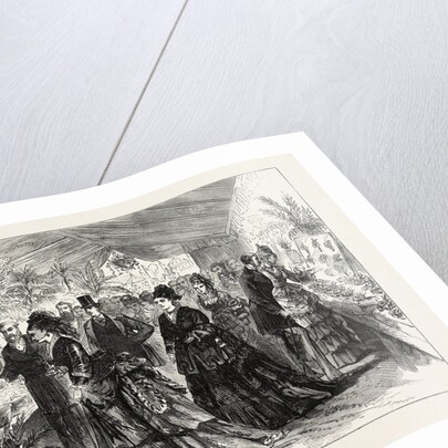 Princess Louise at the Flower Show in the People's Garden, Willesden by Anonymous