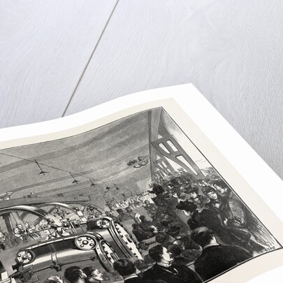 Opening of the Liverpool Docks Overhead Electric Railway: Lord Salisbury Turning on the Electric Current by Anonymous