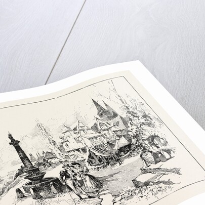 Scene in La Rosiere, the New Comic Opera at the Shaftesbury Theatre by Anonymous