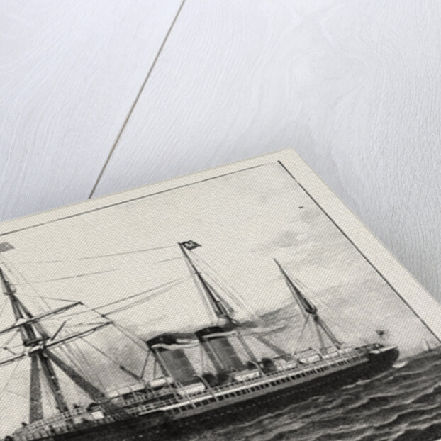 The Cunard Steamship Umbria by Anonymous